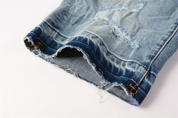 PURPLE  Fashion Jeans 5013
