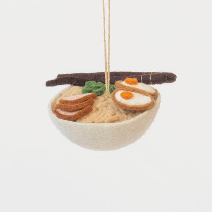 Ramen Soup Bowl Ornament
