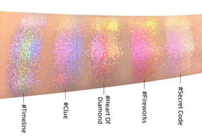 Sheeneffect Gradient Chameleon Holographic Eyeshadow #Fantasy Overture T6039