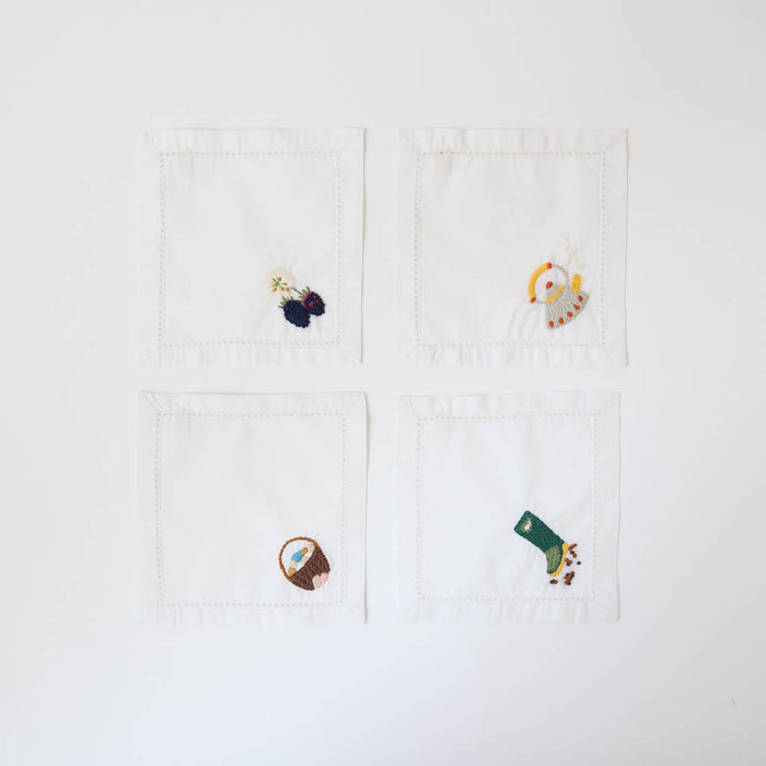 Spring Celebration Cocktail Napkins - Set of 4