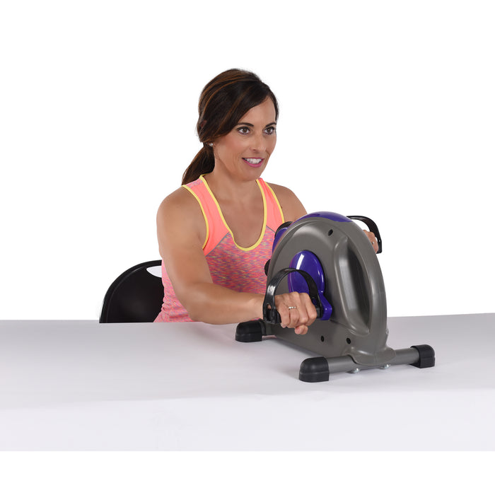 Stamina Mini Exercise Bike with Smooth pedal System, Purple Stamina Aerobics WEB2HGH15-0142.3