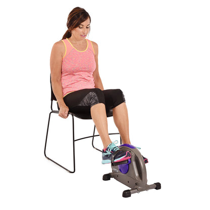 Stamina Mini Exercise Bike with Smooth pedal System, Purple Stamina Aerobics WEB2HGH15-0142.4