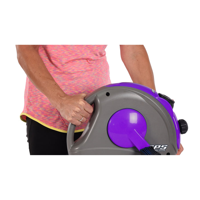 Stamina Mini Exercise Bike with Smooth pedal System, Purple Stamina Aerobics WEB2HGH15-0142.7