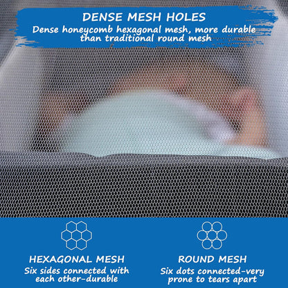 Swabies Portable Crib and Pack N Play Mosquito Net