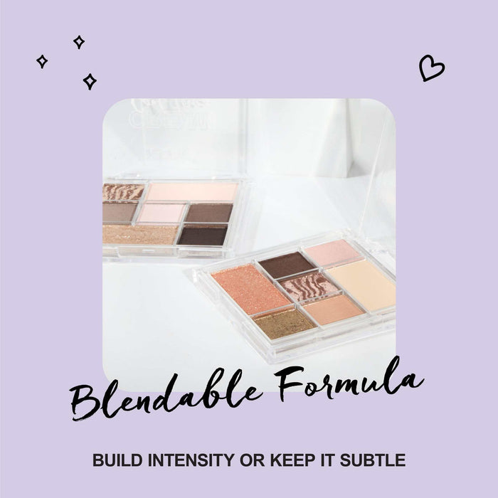 Blendable cream eyeshadow formula buildable intensity for cool and warm tones