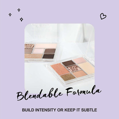 Blendable cream eyeshadow formula buildable intensity for cool and warm tones