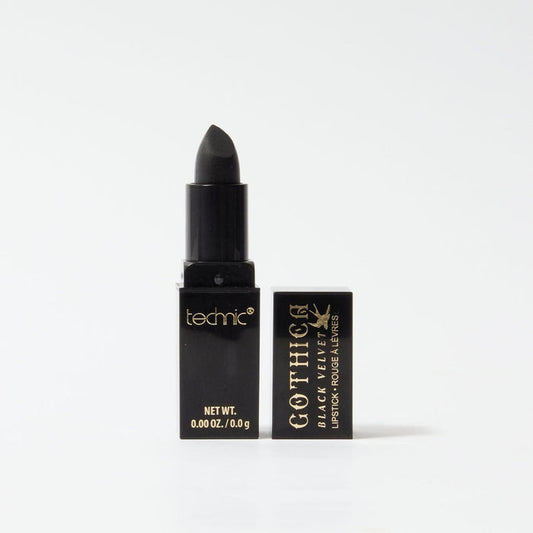 Technic Gothica Black Velvet - Matte Black Lipstick