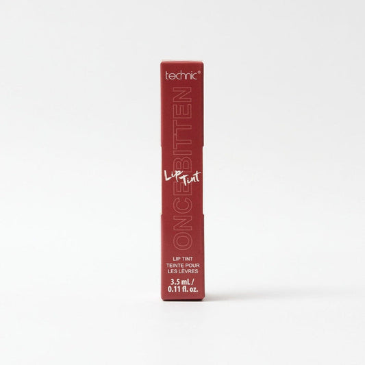 A once bitten lip tint in the shade Bitten on a white background.