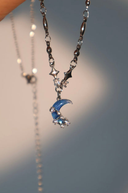 Moonstone Moon Star Jewelry Bundle