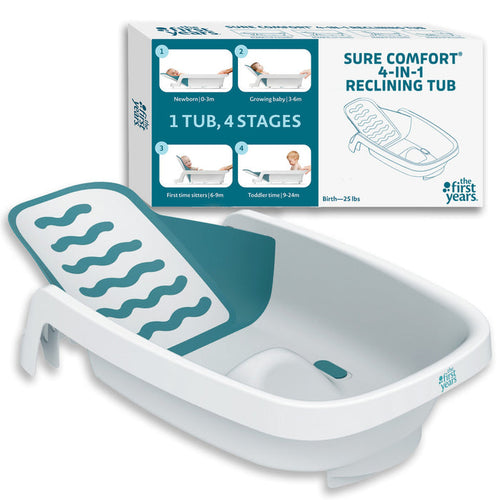 The First Years Sure Comfort 4-in-1 Reclining Bathtub