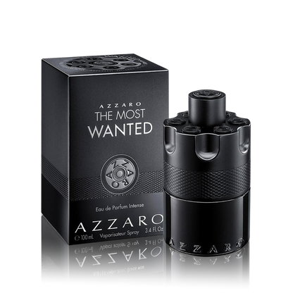 Azzaro The Most Wanted Eau de Parfum Intense 100 ml bottle and box