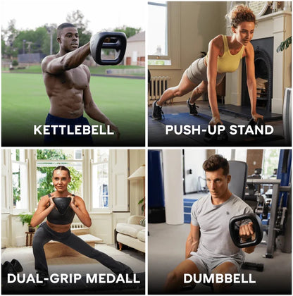 TRX YBell Neo Series used in various exercises