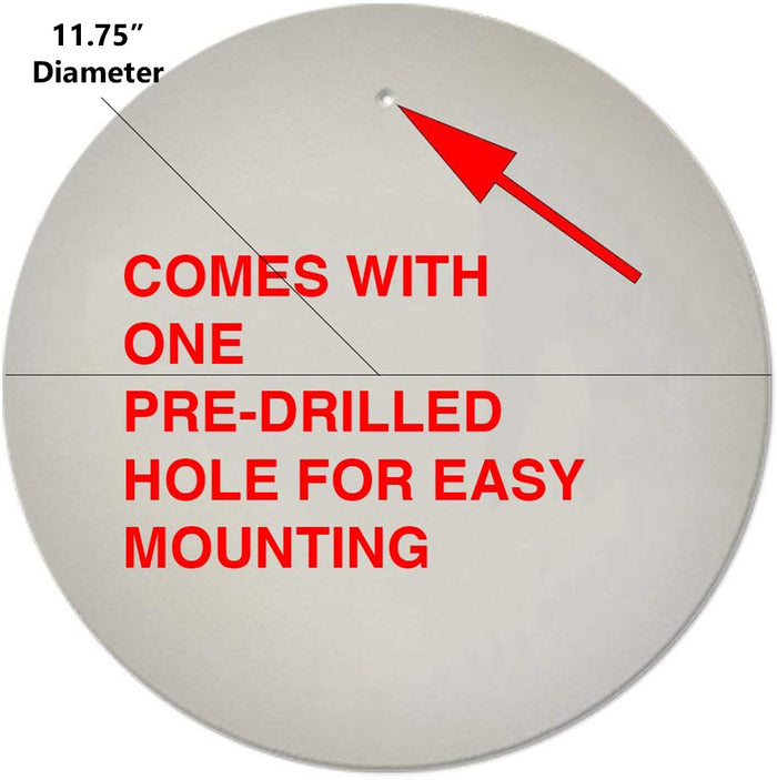 US Navy Seabees Can Do Circle Aluminum Sign