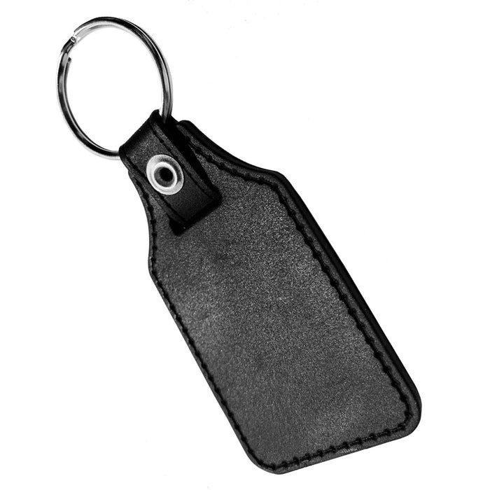 Vintage Kansas City Police Badge 87 Design Faux Leather Key Ring