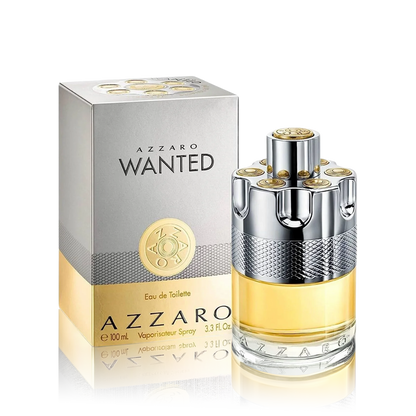 Azzaro Wanted Eau de Toilette 100 ml bottle and box