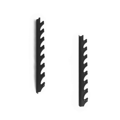 XM Fitness 8 Bar Gun Rack black vertical view