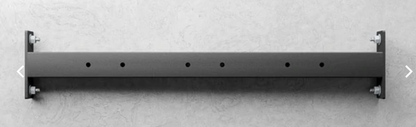 XM Fitness crossbar front view with mounting holes