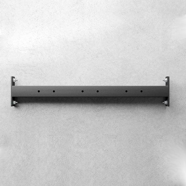XM Fitness crossbar side view with bolts