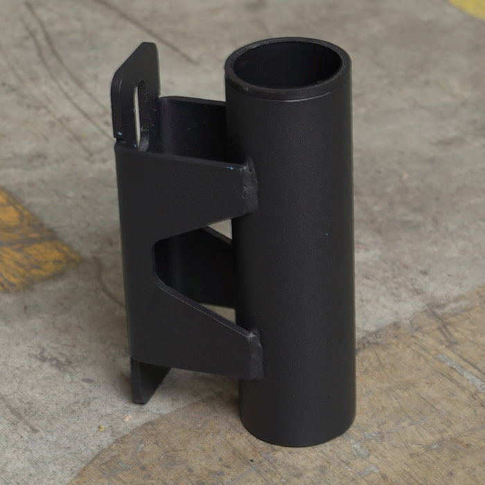 Ironax XPX Olympic Bar Holder close-up on floor