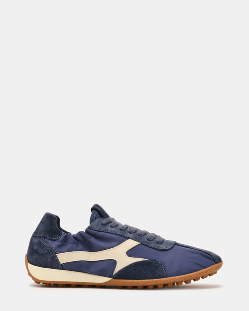 ZION Navy Low-Top Lace-Up Women's Sneaker | Steve Madden